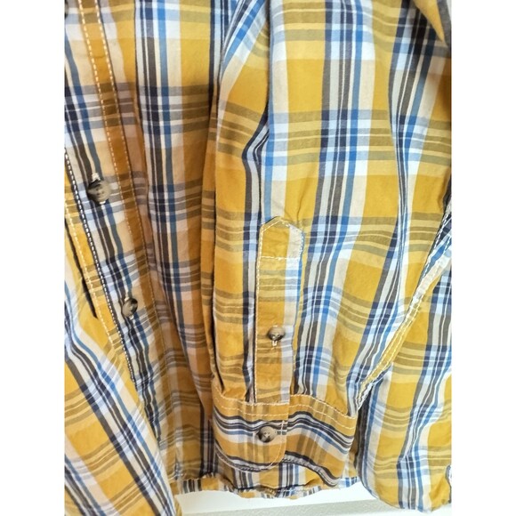 Ruff Hewn Junior Boy XL 18/20 Long Sleeve Plaid Button Down Shirt 100% Cotton - Picture 7 of 10